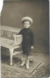 P1799N Comandantul legionar Ion Victor Vojen, membru fondator al Grupării Axa, fotografiat &icirc;n anul 1912, la v&acirc;rsta de 5 ani
