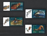 ROMANIA 2007 - FAUNA DIN MAREA NEAGRA, SERIE CU TABS 2, MNH - LP 1755, Nestampilat