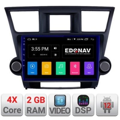 Navigatie Toyota Highlander 2007-2013 Android radio gps internet 2+32 Kit-highlander+EDT-E210v2 CarStore Technology foto