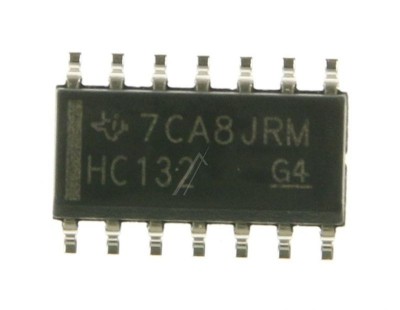 74HC132D C.I. NAND-GATTER, SMD SOIC-14 SN74HC132D TEXAS-INSTRUMENTS foto