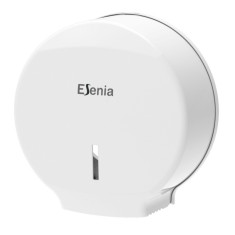 Dispenser Hartie Igienica Esenia Mini Jumbo, ABS Alb foto