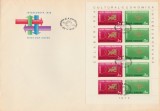 1972 Romania - FDC Colaborarea Cultural-Economica Europeana, coala mica, LP 790 a