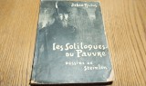 LES SOLILOQUES DU PAUVRE - Jehan Rictus - A. STEINLEN (ilustrations) 1934, 256p.