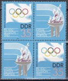 Germania RDG 1985 - Reuniunea Comitetului Olimpic Internațional, Pereche, MNH, Nestampilat