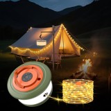 Lumini LED portabile retrăgibile pentru camping 10m 6 moduri 3 &icirc;n 1