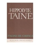 Hippolyte Taine - Pagini de critica - 107902