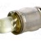 Lampă LED galbenă BA7S 24VDC 24VAC POLAM-ELTA