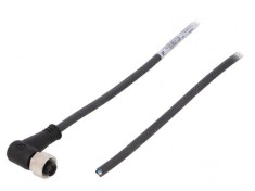 Cablu de conectare M12 PIN: 5 in unghi 3m 125VAC 4A SAI foto