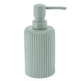Dispenser Săpun Polirășină Striatii 230 Ml &ndash; Menta