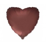 Balon Folie Inima rooibos - 45 cm