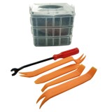 Set 620 Cleme Plastic Auto Carguard + 5 Unelte, 16 Tipuri: 5-10mm, 6/7/8/9mm, Caroserie, Interior - Durabile si Rezistente