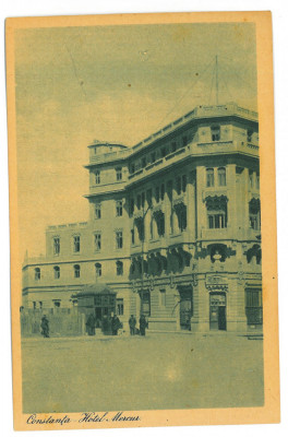 3844 - CONSTANTA, Hotel Mercur, Romania - old postcard - unused foto