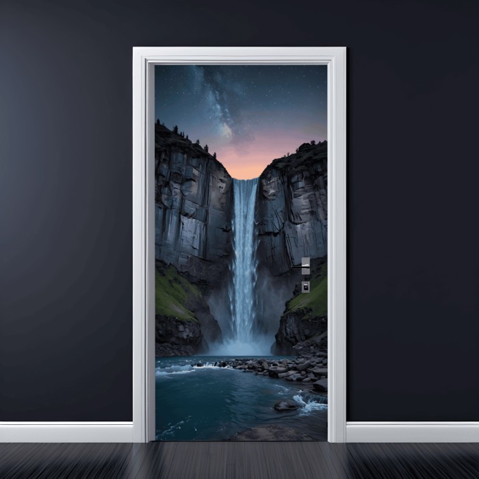 Folie imprimata color pentru decor Usa, dimensiune 200 x 90cm, model: AVX-DR14 FAVLine Selection
