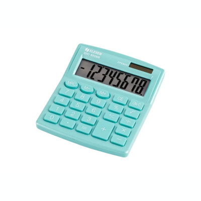 Calculator de birou 8 digiți 120 x 105 x 21 mm Eleven SDC-805 foto