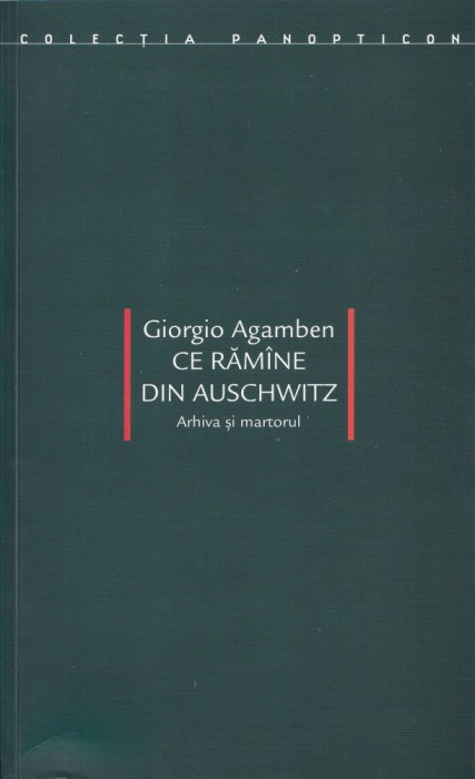 Ce ramane din Auschwitz - Giorgio Agamben