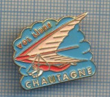 AX 05 INSIGNA-AVIATIE-VOL LIBRE-ZBOR LIBER-CHAUTAGNE-PARAPANTA-PT. COLECTIONARI