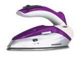 Fier de calcat voiaj Heinner HTI-1000PP, 1000W, talpa inox, abur, autocuratare, violet
