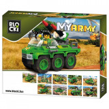 Cumpara ieftin Blocki My Army, Mașină armata, 5-7 ani, Băieți, Oem