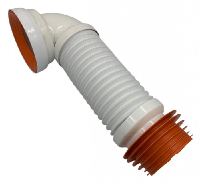 Racord Extensibil WC cu Cot Fix 40 Cm