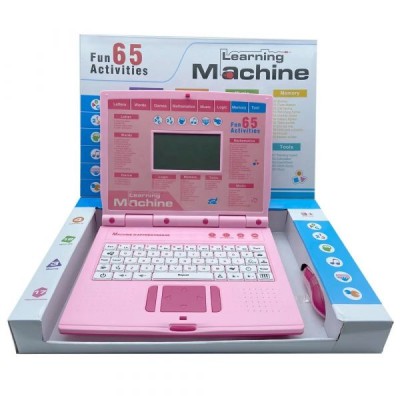 Laptop pentru Copii cu Mouse 65 Functii Limba Engleza - LAPTOP BJ-0192290 foto