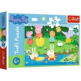 Cumpara ieftin Puzzle Trefl Peppa Pig - Distractie in vacanta, 60 piese