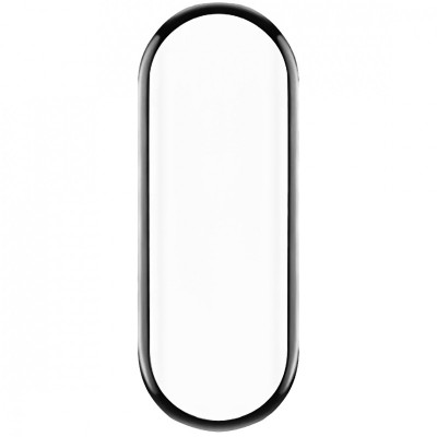 Folie Protectie Ecran HOFI pentru Xiaomi Mi Band 4, Sticla securizata, Hybrid 0.2mm, 7H, Neagra foto