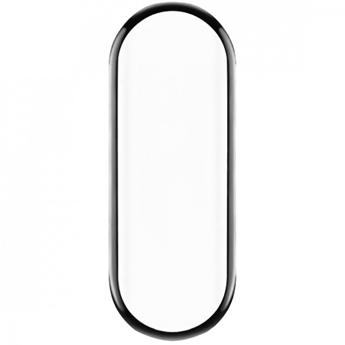 Folie Protectie Ecran HOFI pentru Xiaomi Mi Band 4, Sticla securizata, Hybrid 0.2mm, 7H, Neagra