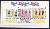 DB1 Ins. Feroe 1983 Costume Populare Folclor SS MNH, Nestampilat