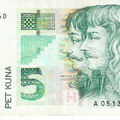 M1 - Bancnota foarte veche - Croatia - 5 kuna - 2001