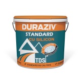 Tencuiala Decorativă cu Silicon Duraziv TDS Scoarta Standard Alb 2mm 25 kg