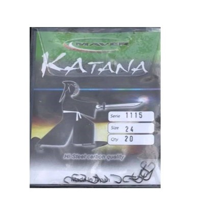 CARLIGE MAVER KATANA 1115 BLACK NICHEL NR 24 foto