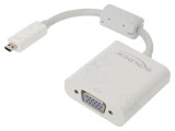 Convertor Full HD 1080p, 0,17m, alb - DELOCK