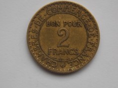 2 FRANCS 1922 FRANTA foto