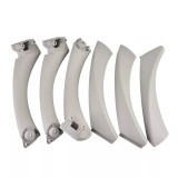 Cumpara ieftin Set 6 manere interior MOTOR10 fata/spate BMW Seria 3 E90 E91, 51417230851, Gri