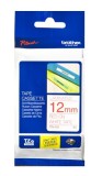 Ribon Banda Laminata rosu pe alb Brother TZe-232 TZe232 12mm X 8m