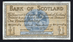 Scotia 1 Pound Sterling Edinburgh s003004464 1957 foto