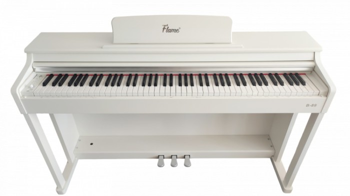 Pian Digital Flame B89 WH Alb