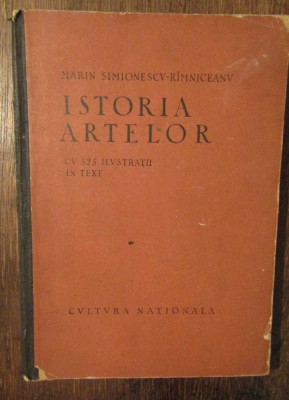 Istoria artelor - Marin Simionescu-R&amp;icirc;mniceanu foto