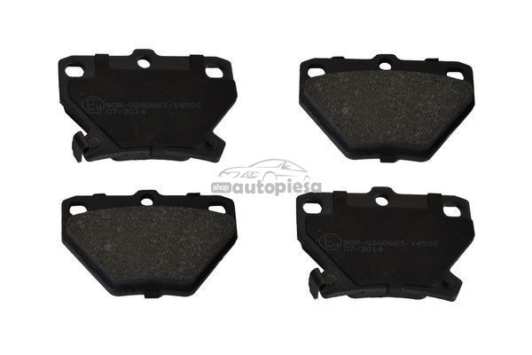 Set placute frana,frana disc TOYOTA PRIUS Hatchback (NHW2) (2003 - 2009) KRIEGER 0950006230