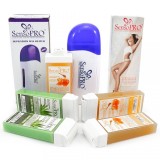 Kit epilare incalzitor ceara+rezerve+benzi + CADOU rezerva ceara aplicator ingust, Sensopro