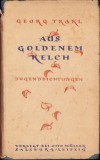 C1241 Aus goldenem Kelch Die Jugenddichtungen von Georg Trakl, 1939