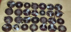 30 bucati rola cu banda pt. magnetofon - atentie diametrul la rola 8 cm + 2 role diametrul 10 cm