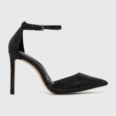 Aldo pantofi cu toc Derperla culoarea negru, 13773248.Derperla