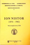 ION NISTOR (1876-1962)-ALEXANDRU ZUB-360488