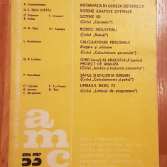 AMC 53 (Automatica. Management. Calculatoare)