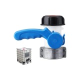 Adapter pentru rezervor de apă IBC, accesorii pentru robinet de ieșire rezervor IBC, clapetă universală, DN40 (62 mm)