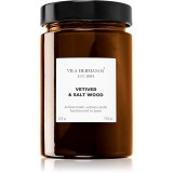 Vila Hermanos Apothecary Vetiver &amp; Salt Wood lum&acirc;nare parfumată 225 g
