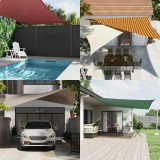 vidaXL P&acirc;nză de umbră Portocalie și maro 3,5 x 2 m 42031032