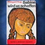 SABINE WIRD ES SCHAFFEN - HILDEGARD KRUG - KLEINE R. BROCKHAUS-BUCHEREI