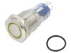 Comutator Anti-Vandalism DPDT 3A 250VAC IP67 Ambra